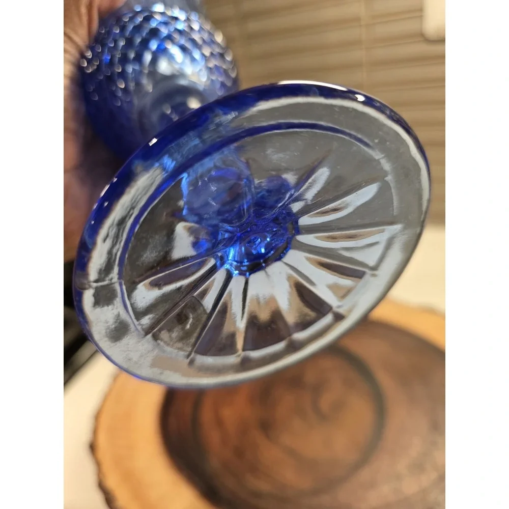 Vintage 1976 Avon *Martha Washington* Goblet Fostoria Candle Holder